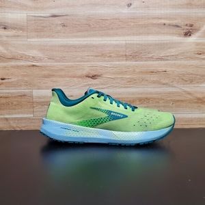 Brooks Hyperion Tempo Yellow Green Shoes Men's Size 9